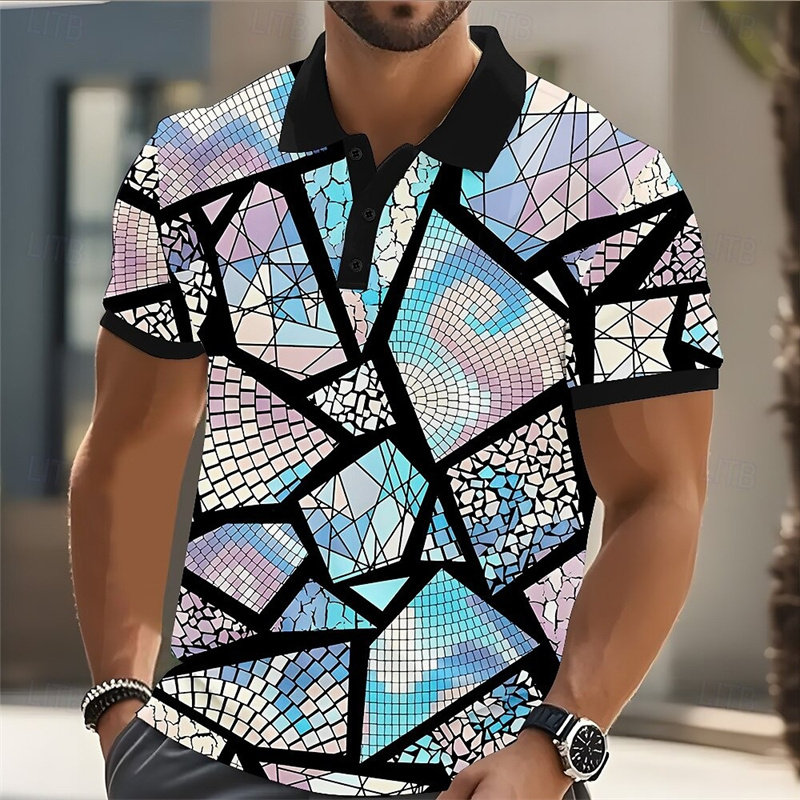 Street Fashion Men 2025 - 2025 Erkek Polo Gömlek Golf Gömlek