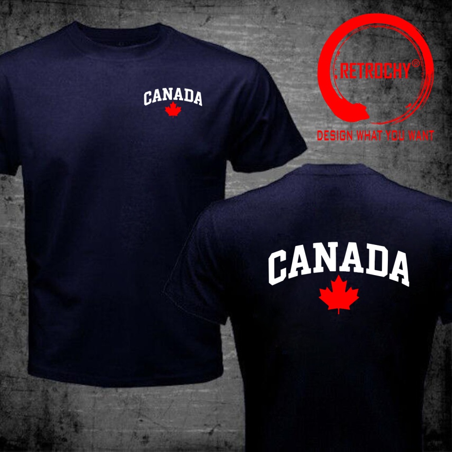 Kanada Harfli Baskılı Komik Ta - Street Fashion Canada incelemesi ve fiyatı