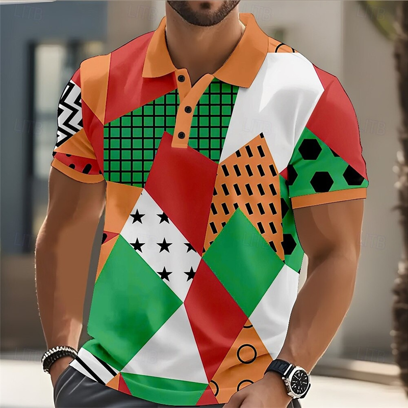 2025 Erkek Polo Gömlek Golf Gö - Street Fashion Men 2025 incelemesi ve fiyatı