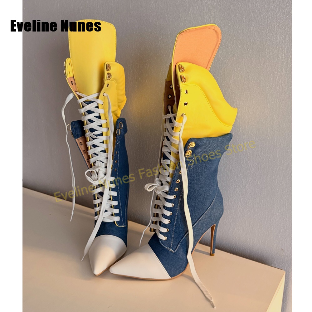 Y2K Retro Kadın Denim Moda Bot - Street Fashion Y2K incelemesi ve fiyatı