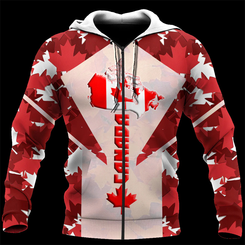 Kanada 3d tüm baskılı akçaağaç - Street Fashion Canada incelemesi ve fiyatı