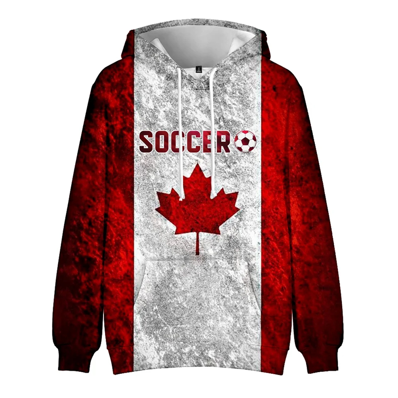 Kanada Hoodie Akçaağaç Yaprağı - Street Fashion Canada incelemesi ve fiyatı