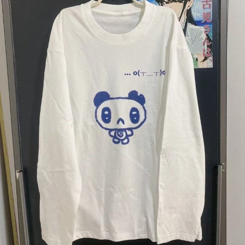 Kimutomo T Shirt Kadın Karikat - Street Fashion Y2K incelemesi ve fiyatı