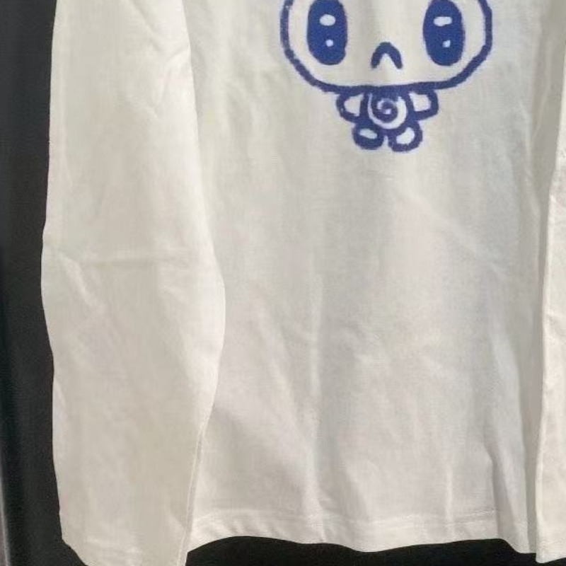 Kimutomo T Shirt Kadın Karikat - Street Fashion Y2K incelemesi ve fiyatı