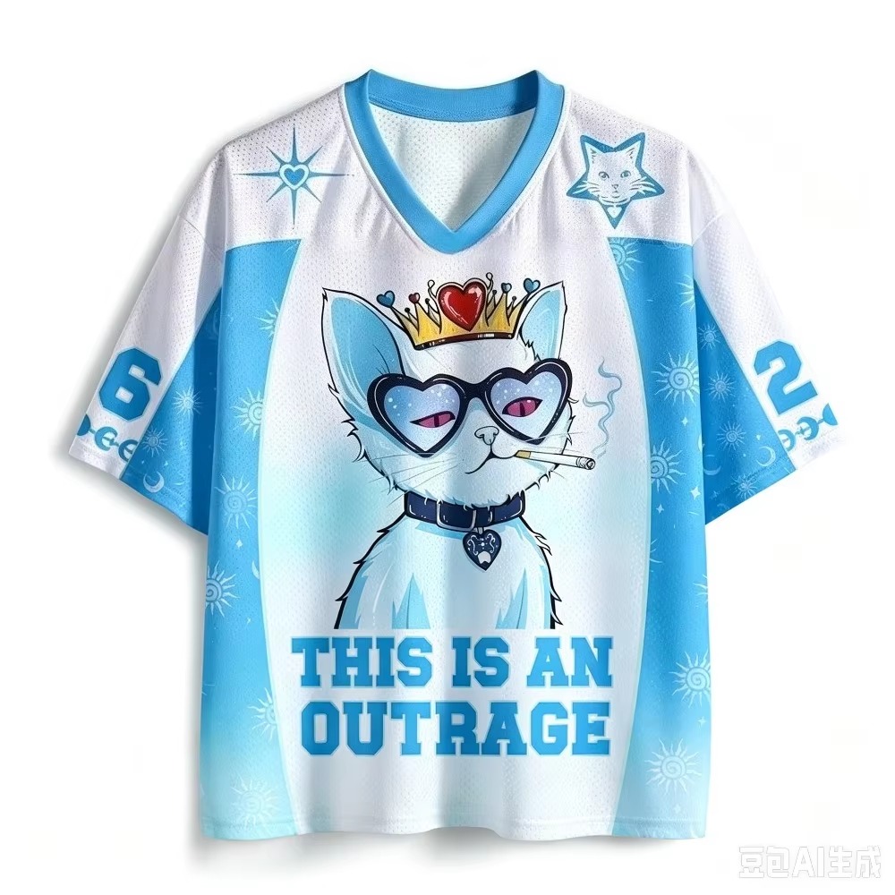 Kraliçe Kedi Desenli 3D Baskıl - Queen Street Fashion incelemesi ve fiyatı